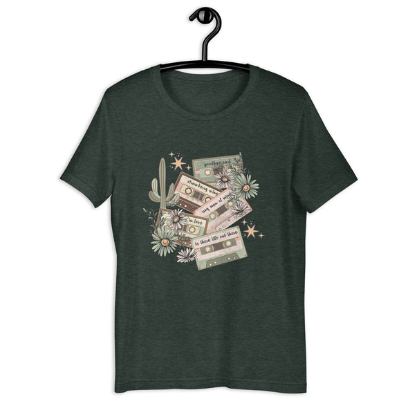 90's Country Cassettes Graphic Print Tee