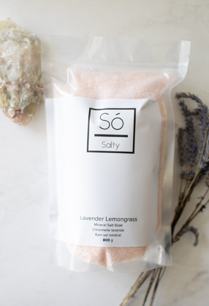 So Luxury 'Salty' Epsom Salt and Himalayan Pink salt Sóak FINAL SALE